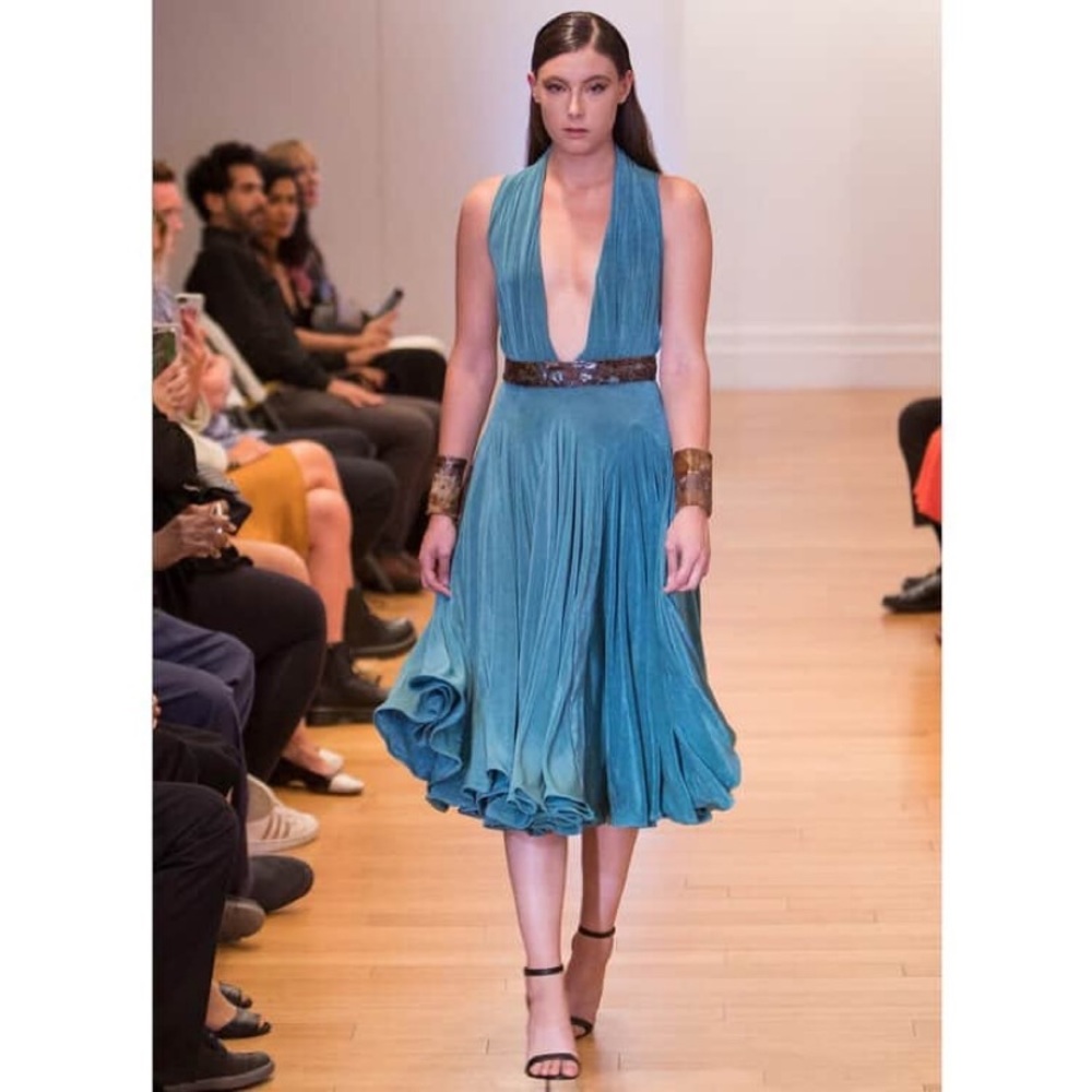 Throwback to walking in NYFW Jeanette Limas